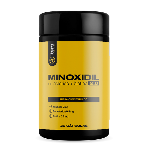 Minoxidil - 30 Caps (1 mês de tratamento)
