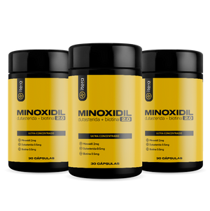 Minoxidil - 30 Caps (3 mêses de tratamento)